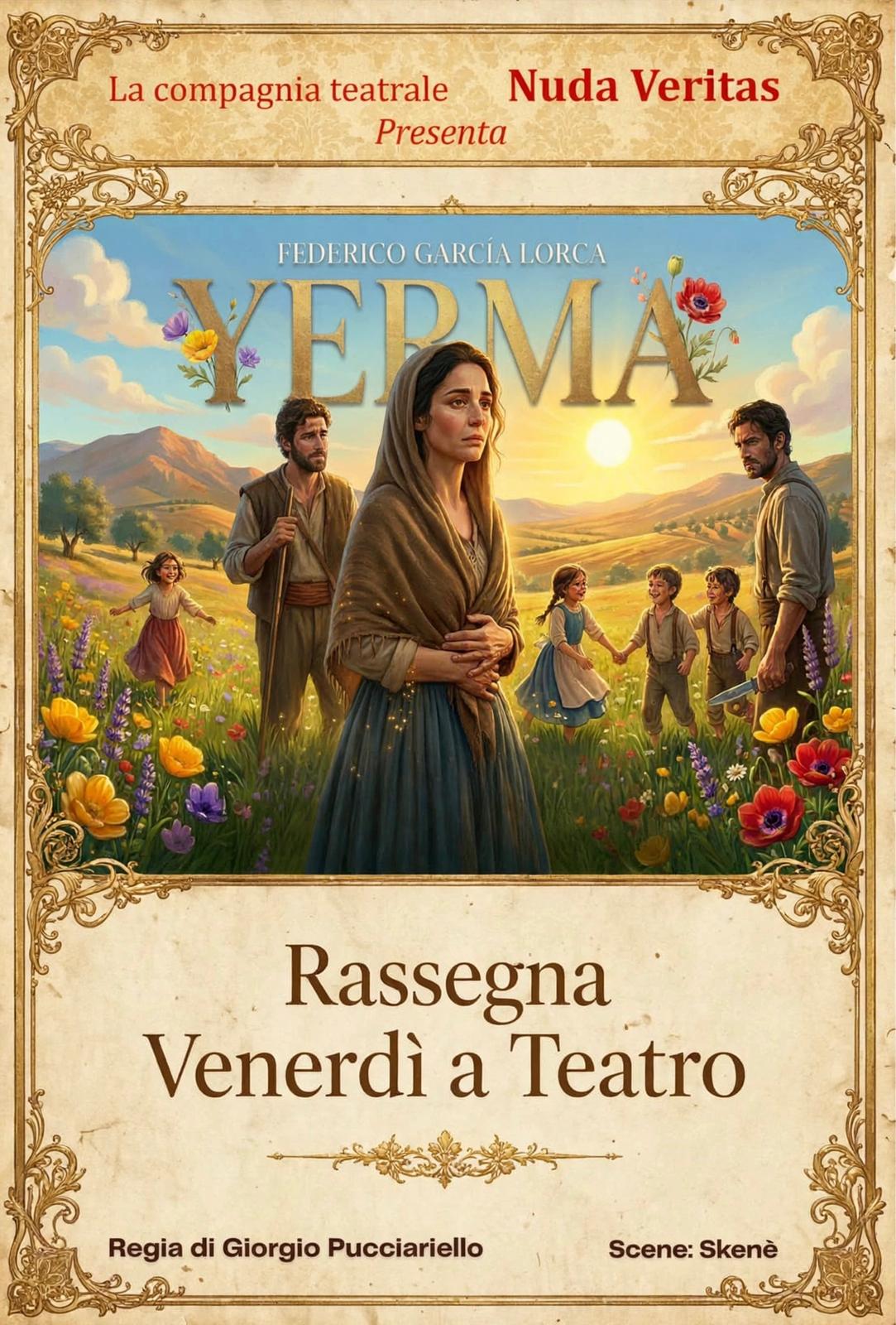 Locandina dello spettacolo Yerma